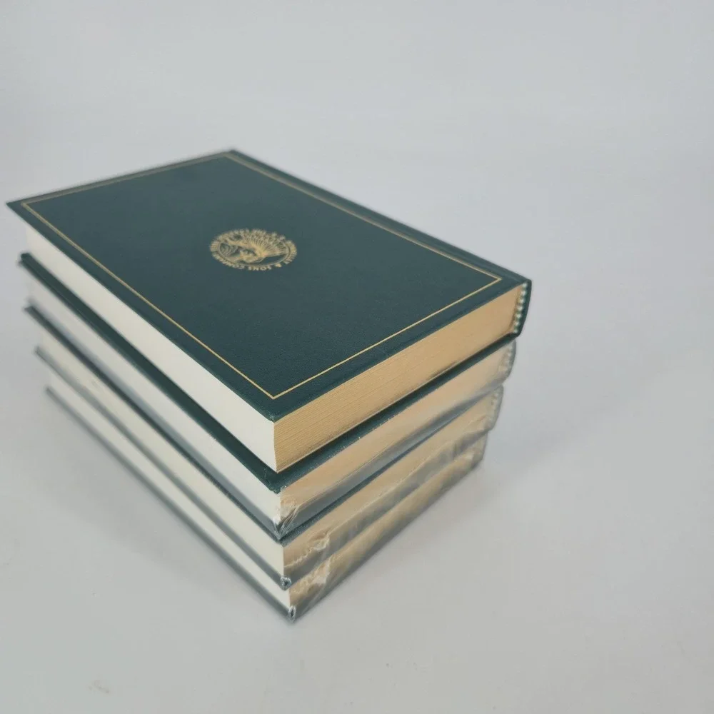 Lakeside Classics R.R. Donnelley 4 Book Lot Green Hardcover Sealed 2012-2015 7x5
